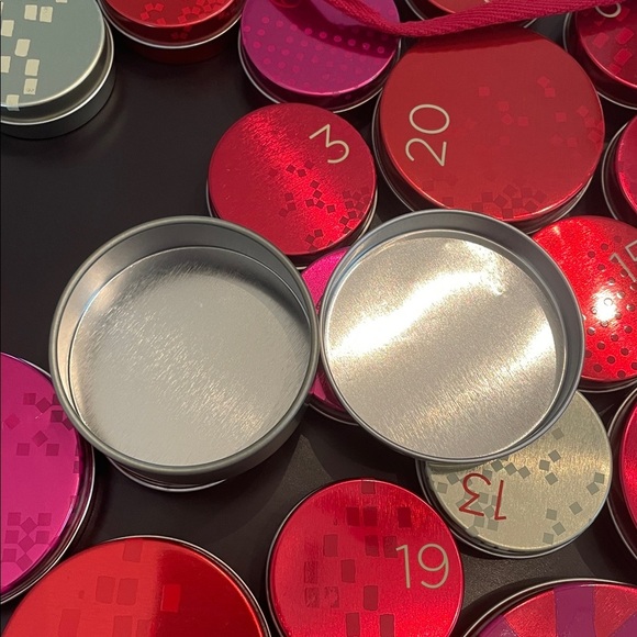 Starbucks 2014 Christmas Advent Calendar Magnetic Board Tin Containers - Picture 5 of 9